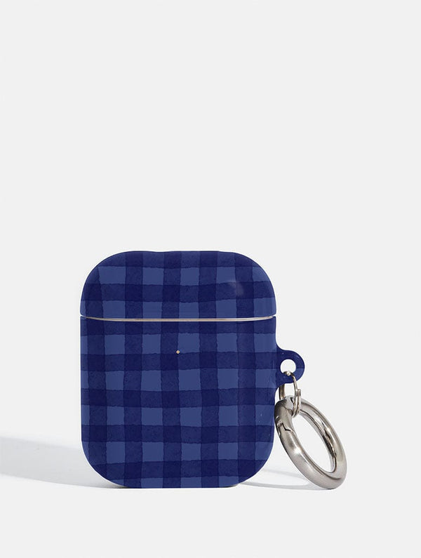 Skinnydip London Blue Gingham AirPods Case – Skinnydip London