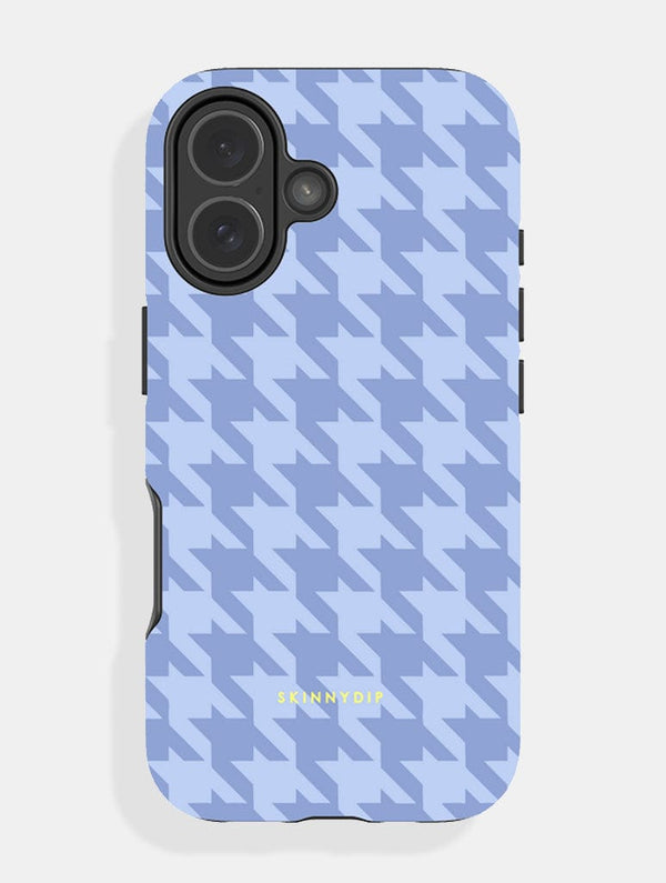 Skinnydip London Blue Houndstooth Ultra Protective iPhone Case – Skinnydip London