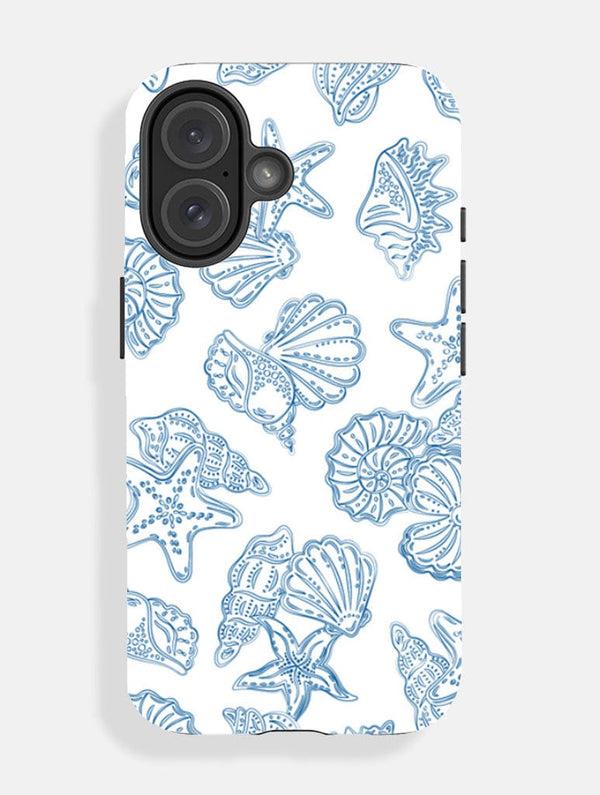 Skinnydip London Blue Sea Shells Ultra Protective iPhone Case