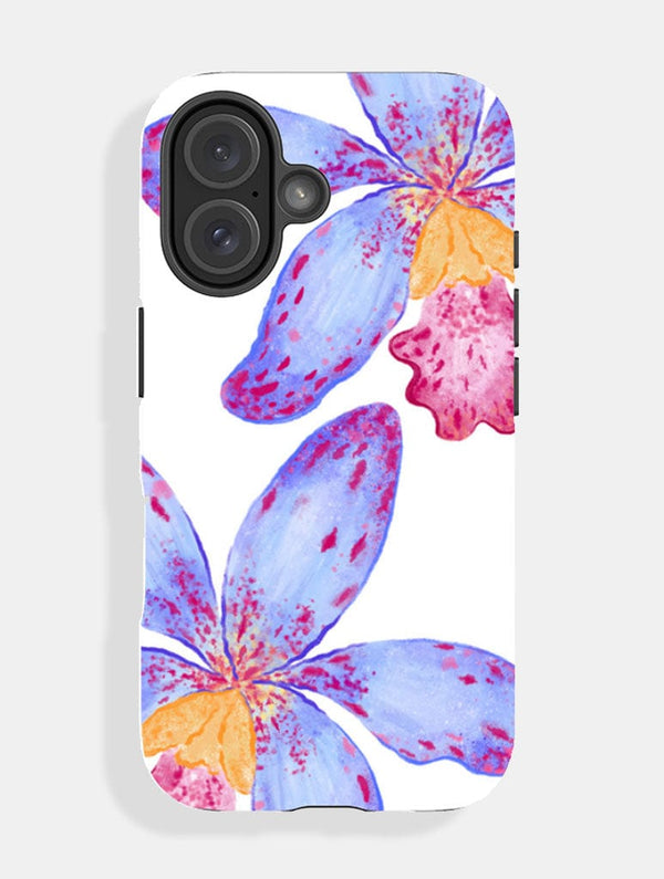 Skinnydip London Blue Tropical Flower Ultra Protective iPhone Case