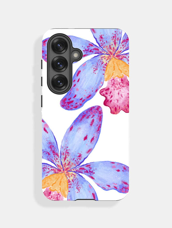 Skinnydip London Blue Tropical Flower Ultra Protective Samsung Case