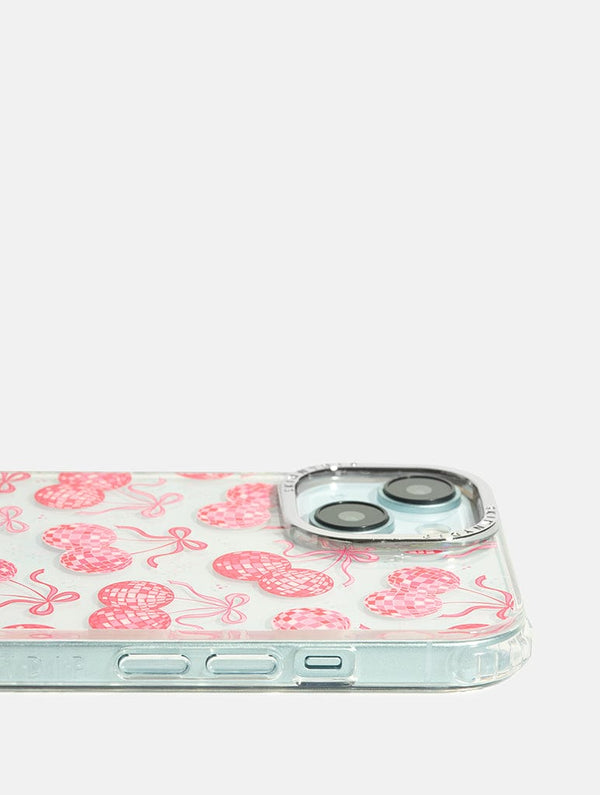 Skinnydip London Bow Disco Cherry Shock IPhone Case – Skinnydip London