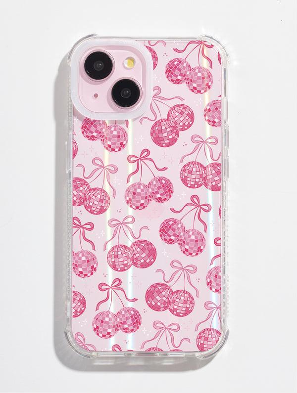 Skinnydip London Bow Disco Cherry Shock iPhone Case