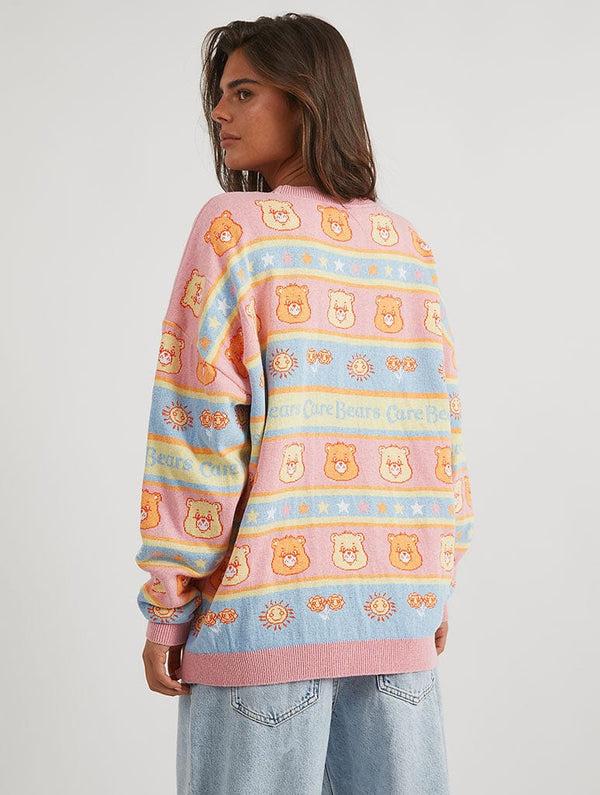 Skinnydip London Care Bears X Skinnydip Striped Knitted Jumper – Skinnydip London