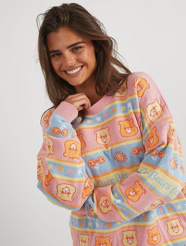 Skinnydip London Care Bears x Skinnydip Striped Knitted Jumper – Skinnydip London