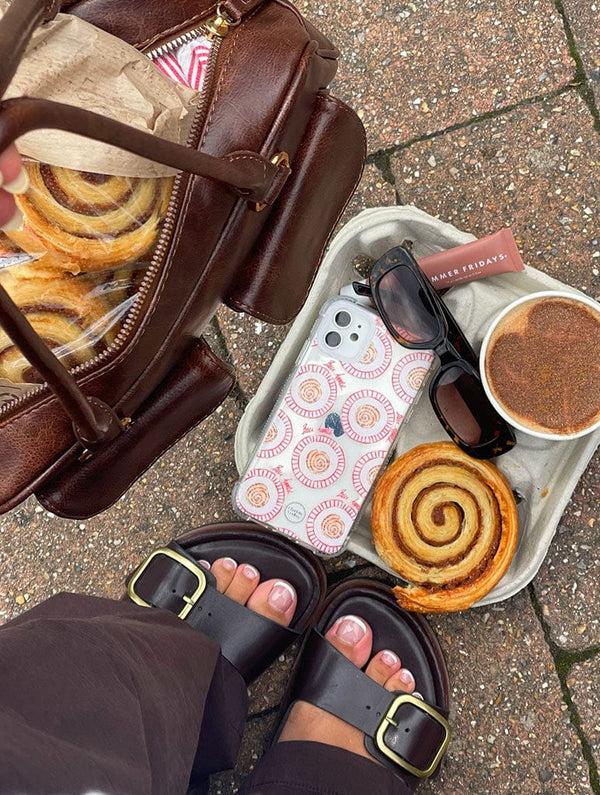 Skinnydip London Charlotte Godfree X Skinnydip Cinnamon Bun Shock IPhone Case