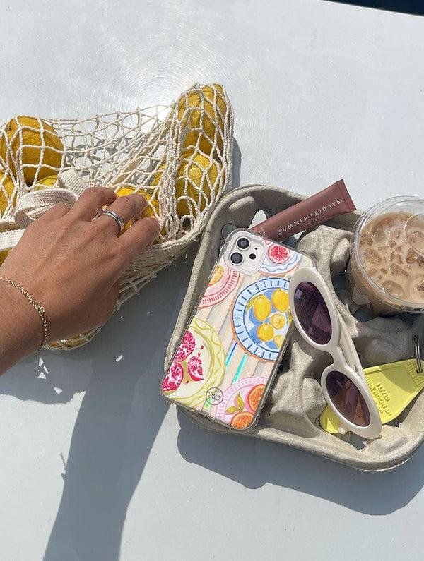 Skinnydip London Charlotte Godfree X Skinnydip Citrus Fruit Shock IPhone Case