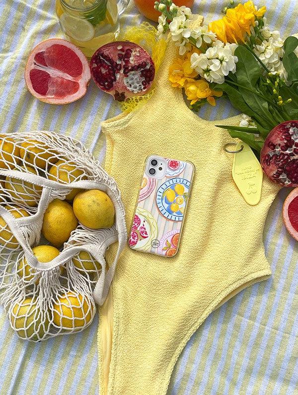 Skinnydip London Charlotte Godfree X Skinnydip Citrus Fruit Shock IPhone Case