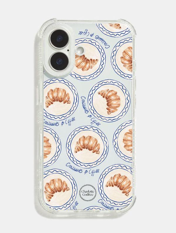 Skinnydip London Charlotte Godfree x Skinnydip Croissant Shock iPhone Case