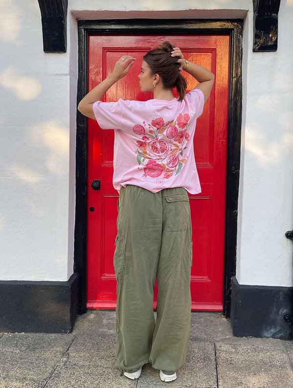 Skinnydip London Charlotte Godfree X Skinnydip Pomegranates & Poppies T-Shirt – Skinnydip London