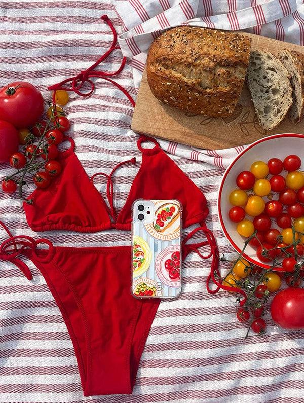 Skinnydip London Charlotte Godfree X Skinnydip Tomato Shock IPhone Case