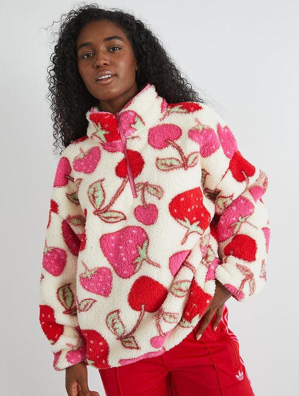 Skinnydip London Cherry And Strawberry Longline Fleece – Skinnydip London