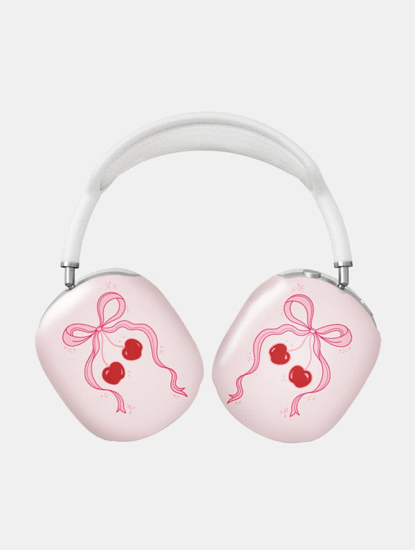 Skinnydip London Cherry Bow AirPods Max Case in Gloss| Shop AirPods Max Cases