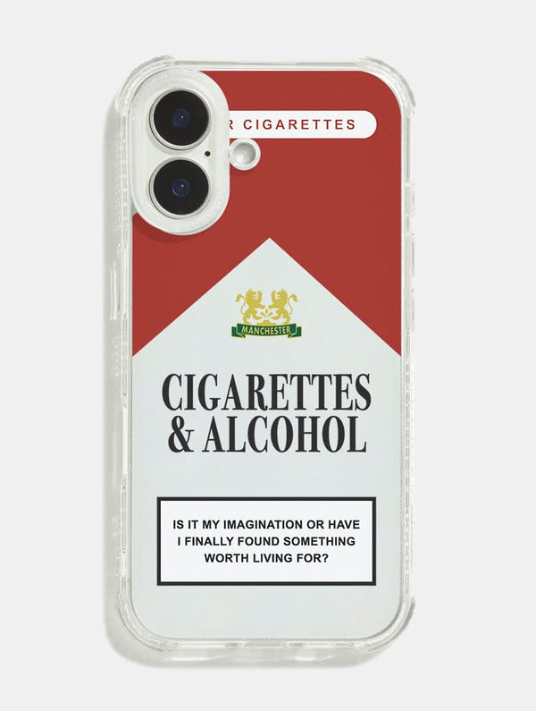 Skinnydip London Cigarettes & Alcohol Shock iPhone Case