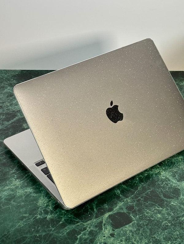 Skinnydip London Clear Glitter Transparent MacBook Case