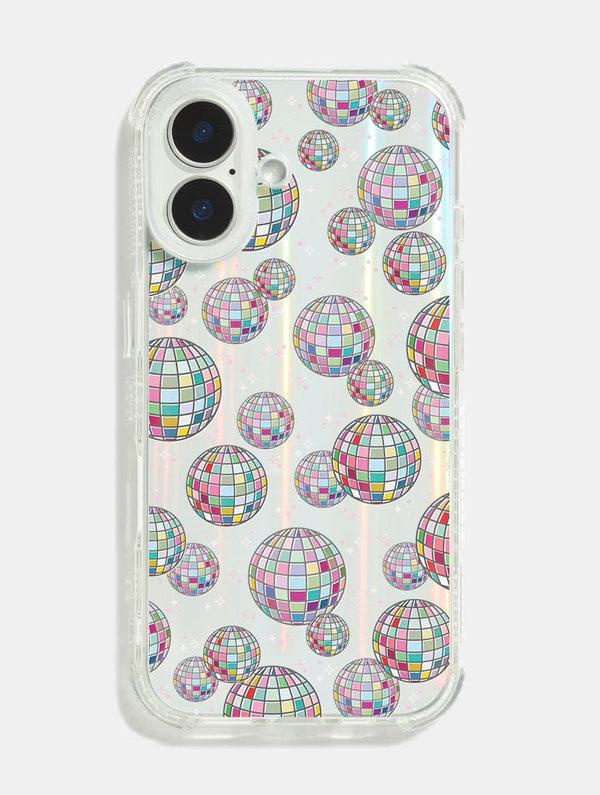 Skinnydip London Colourful Disco Ball Shock iPhone Case