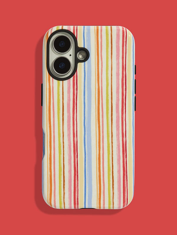 Skinnydip London Colourful Stripes Ultra Protective iPhone Case
