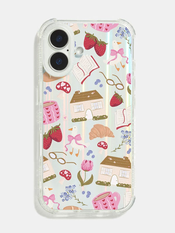 Skinnydip London Cottagecore Pattern Shock iPhone Case