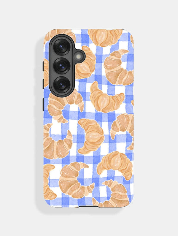 Skinnydip London Croissant Gingham Ultra Protective Samsung Case