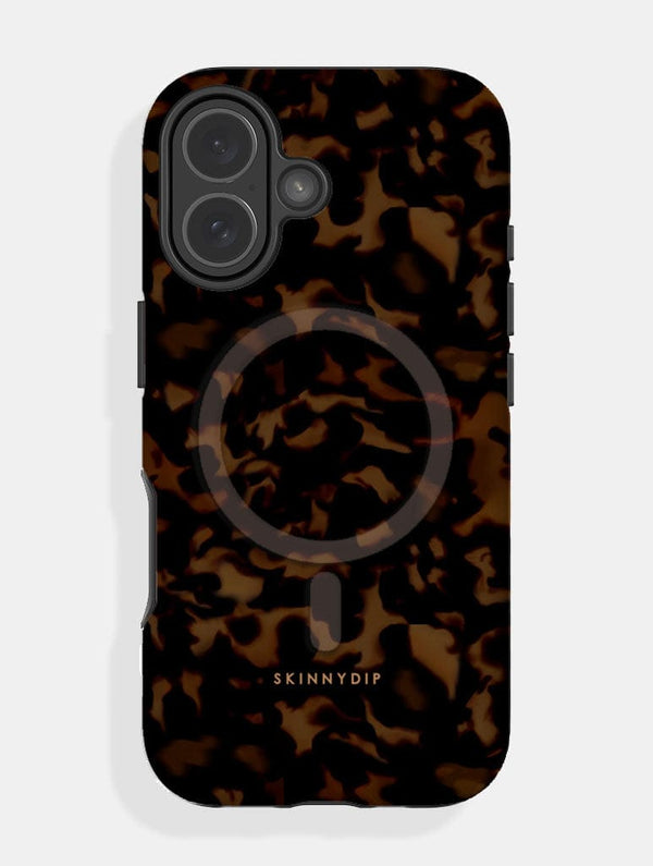 Skinnydip London Dark Tortoise Shell MagSafe Ultra Protective iPhone Case – Skinnydip London