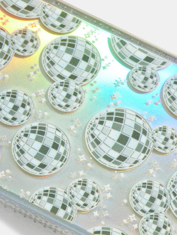 Skinnydip London Disco Ball Repeat Holo Foil IPhone Case