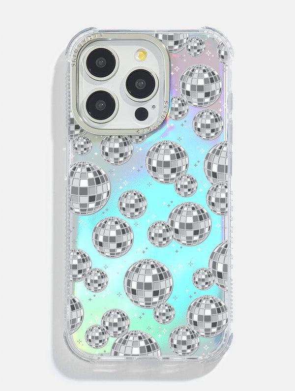Skinnydip London Disco Ball Repeat Holo Foil iPhone Case