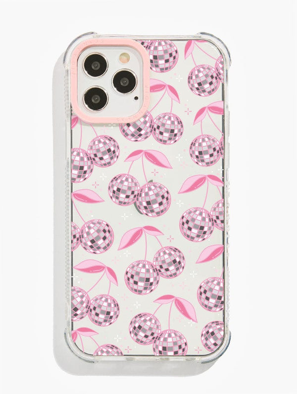 Skinnydip London Disco Cherries Pink Shock iPhone Case