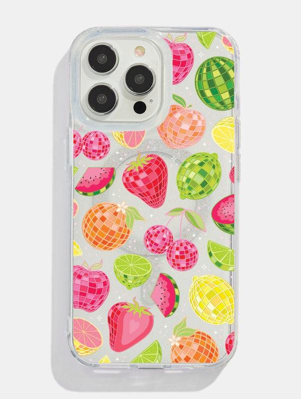 Skinnydip London Disco Fruit Salad Glitter MagSafe iPhone Case