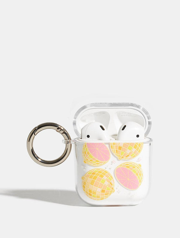 Skinnydip London Disco Pink Grapefruit AirPods Case
