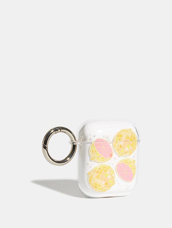 Skinnydip London Disco Pink Grapefruit AirPods Case