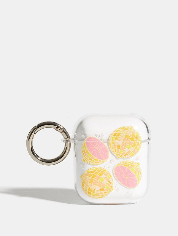 Skinnydip London Disco Pink Grapefruit AirPods Case