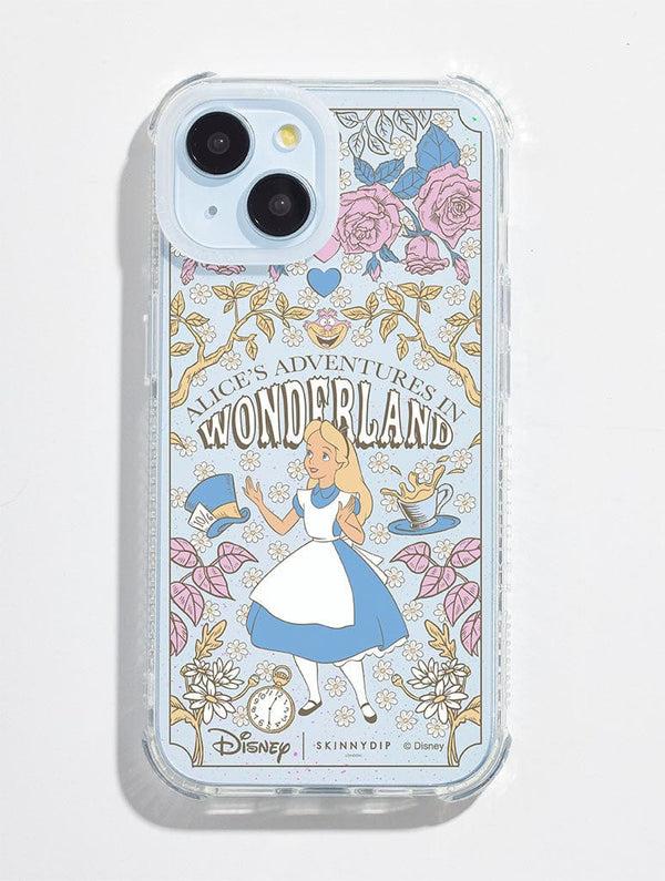 Skinnydip London Disney Alice In Wonderland Book Shock iPhone Case