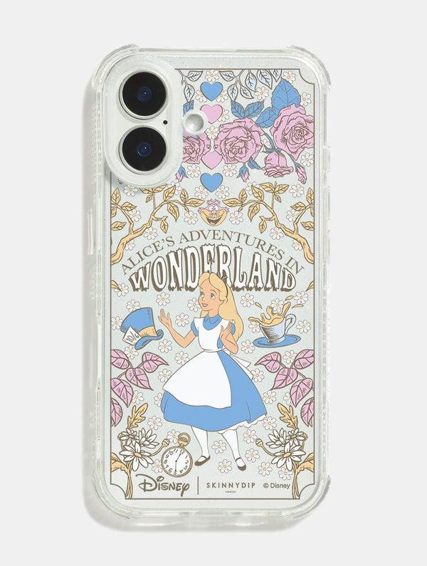 Skinnydip London Disney Alice In Wonderland Book Shock iPhone Case