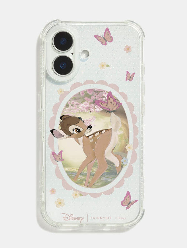 Skinnydip London Disney Bambi Butterfly Frame Shock iPhone Case