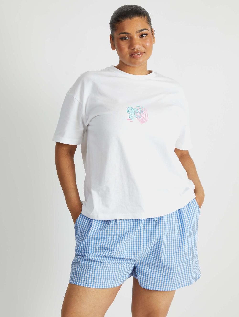 Skinnydip London Disney Finding Nemo You So Totally Rock Squirt T-Shirt In White