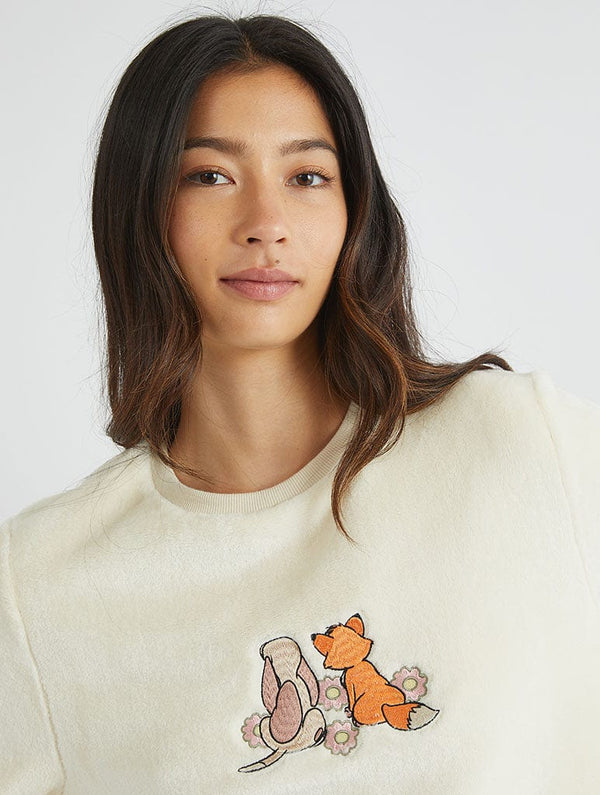 Skinnydip London Disney Fox And The Hound Fleece Pyjama Set – Skinnydip London