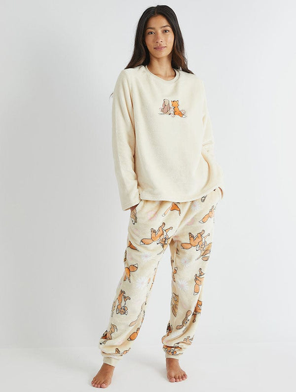 Skinnydip London Disney Fox And The Hound Fleece Pyjama Set – Skinnydip London