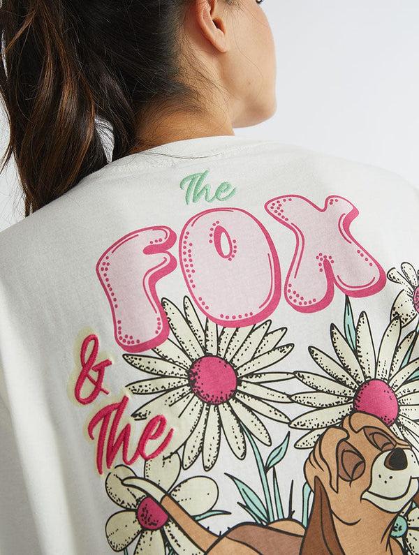 Skinnydip London Disney Fox And The Hound Flower T-Shirt