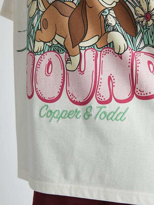 Skinnydip London Disney Fox And The Hound Flower T-Shirt