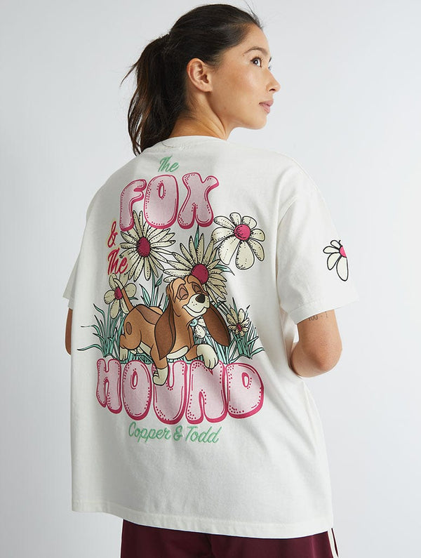 Skinnydip London Disney Fox And The Hound Flower T-Shirt