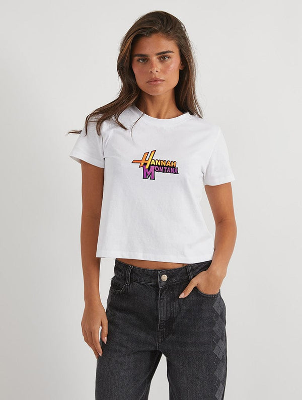 Skinnydip London Disney Hannah Montana Baby T-Shirt In White