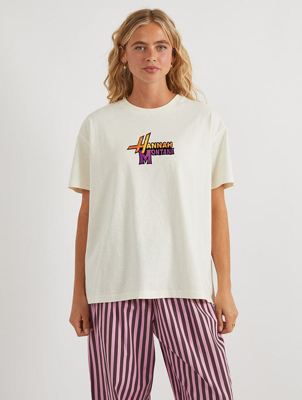 Skinnydip London Disney Hannah Montana T-Shirt In White