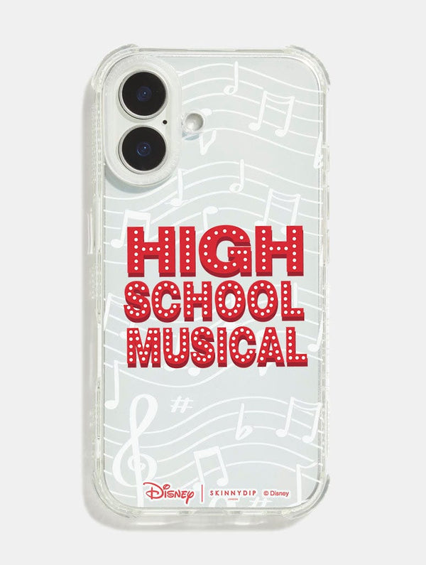 Skinnydip London Disney High School Musical Notes Shock iPhone Case