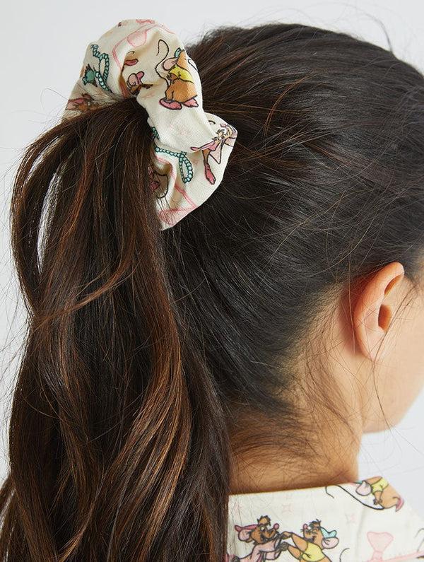 Skinnydip London Disney Jaq & Gus Pyjama Set In Ecru – Skinnydip London