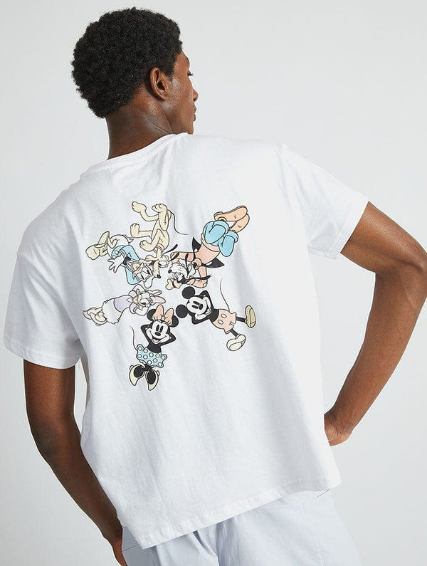 Skinnydip London Disney Mickey And Friends T-Shirt In White