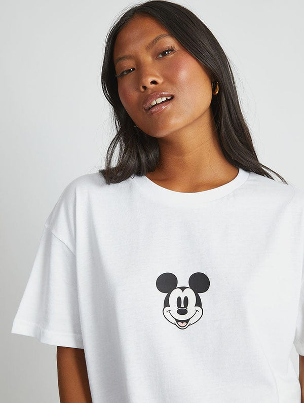 Skinnydip London Disney Mickey And Friends T-Shirt In White
