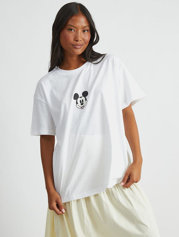Skinnydip London Disney Mickey And Friends T-Shirt In White