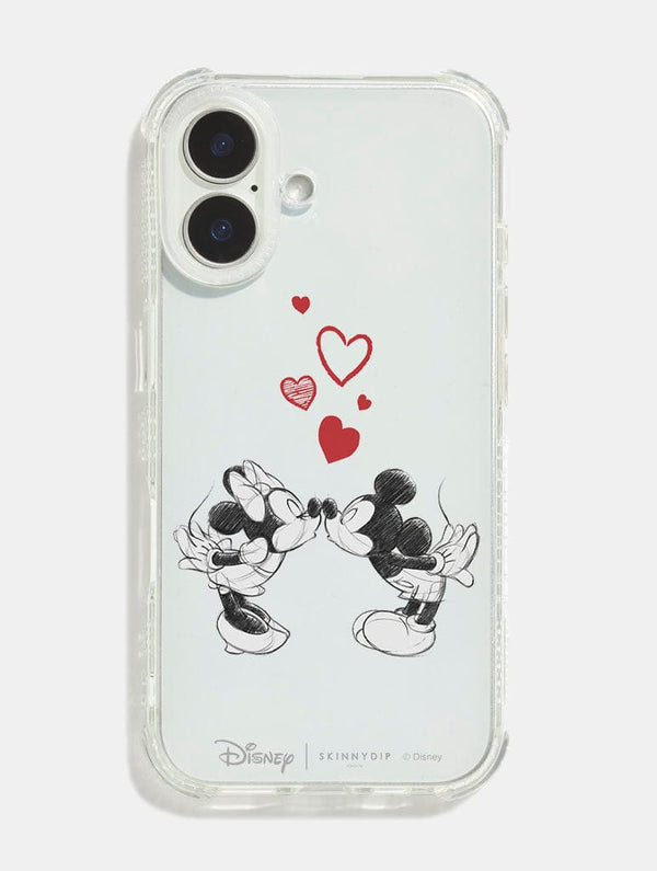 Skinnydip London Disney Mickey and Minnie True Love Shock iPhone Case