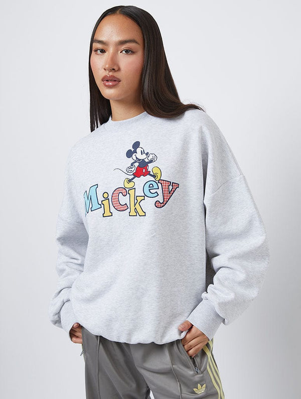 Skinnydip London Disney Mickey Gingham Sweatshirt – Skinnydip London