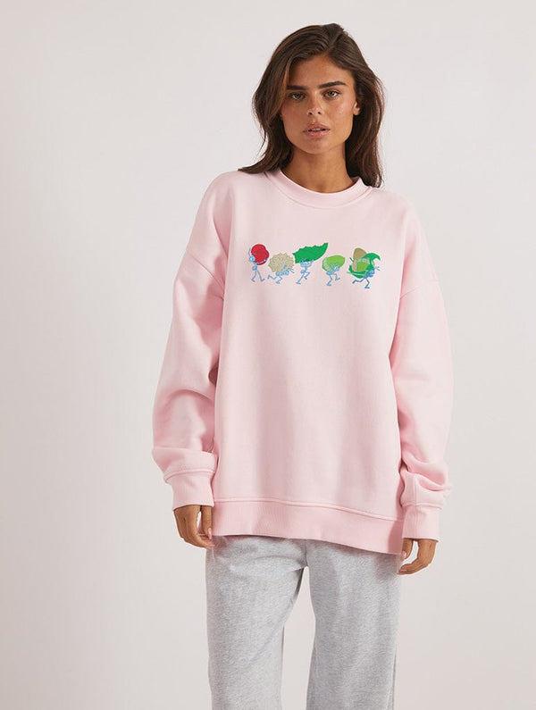 Skinnydip London Disney Pixar A Bug's Life Ants Sweatshirt In Pink